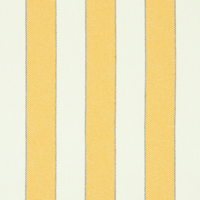 Schumacher Blumont Stripe Indoor/Outdoor Yellow Fabric Sample 79052