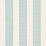 Schumacher Blumont Stripe Indoor/Outdoor Aqua Fabric 79053