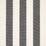 Schumacher Blumont Stripe Indoor/Outdoor Charcoal Fabric 79054