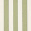 Schumacher Blumont Stripe Indoor/Outdoor Green Fabric Sample 79055