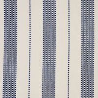 Schumacher Lubeck Stripe Navy Fabric 79090