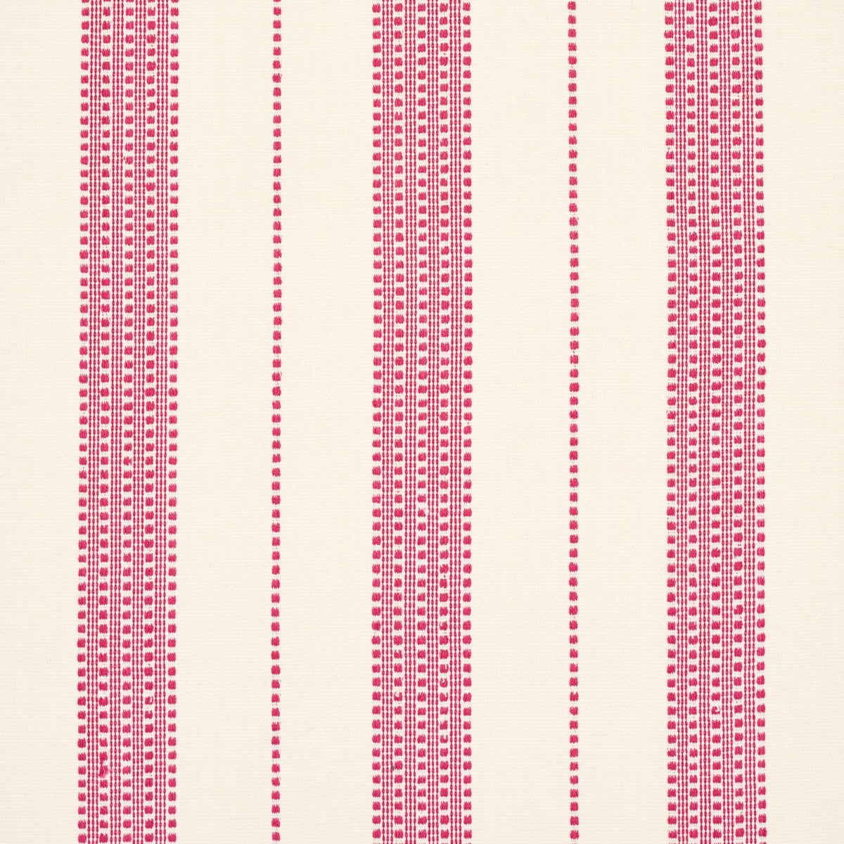 Schumacher Lubeck Stripe Pink Fabric Sample 79095