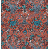 Clarke & Clarke Amazon Red Wallpaper W0098/05.CAC.0