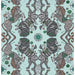 Clarke & Clarke Caspian Wp Aqua Wallpaper W0113/01.CAC.0