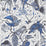 Clarke & Clarke Audubon Blue Wallpaper W0099/01.CAC.0