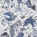 Clarke & Clarke Audubon Blue Wallpaper W0099/01.CAC.0