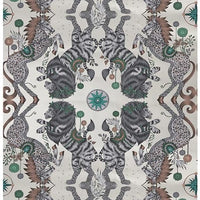 Clarke & Clarke Caspian Wp Gilver Wallpaper W0113/02.CAC.0