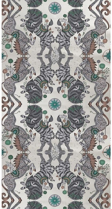 Clarke & Clarke Caspian Wp Gilver Wallpaper W0113/02.CAC.0
