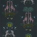 Clarke & Clarke Creatura Teal Wallpaper W0114/03.CAC.0