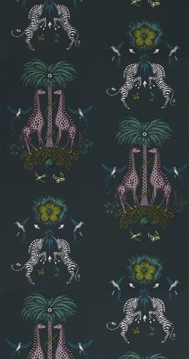 Clarke & Clarke Creatura Teal Wallpaper W0114/03.CAC.0