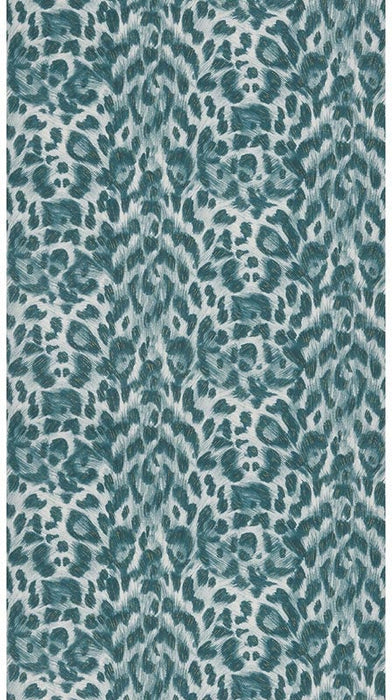 Clarke & Clarke Felis Teal/Lime Wallpaper W0115/10.CAC.0