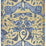 Clarke & Clarke Extinct Blue Wallpaper W0100/01.CAC.0