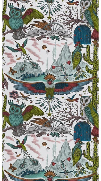 Clarke & Clarke Frontier Green Wallpaper W0116/03.CAC.0