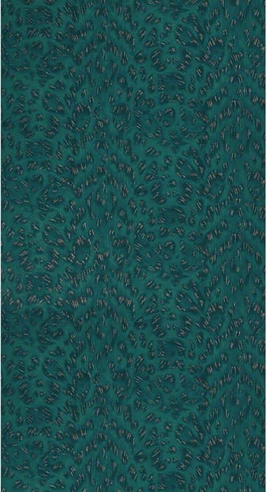 Clarke & Clarke Felis Teal/Rose Gold Wallpaper W0115/11.CAC.0