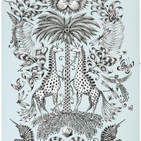 Clarke & Clarke Kruger Eggshell Wallpaper W0102/01.CAC.0