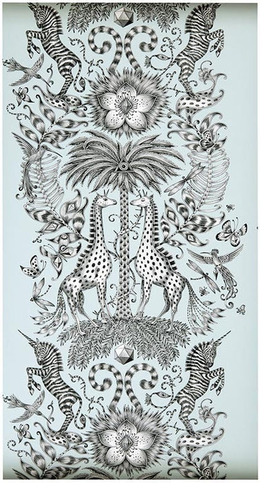 Clarke & Clarke Kruger Eggshell Wallpaper W0102/01.CAC.0