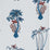 Clarke & Clarke Jungle Palms Blue Wallpaper W0101/01.CAC.0