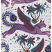 Clarke & Clarke Lynx Magenta Wallpaper W0118/03.CAC.0