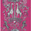 Clarke & Clarke Kruger Magenta Wallpaper W0102/04.CAC.0