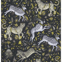 Clarke & Clarke Protea Charcoal Wallpaper W0119/02.CAC.0