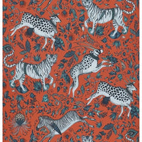 Clarke & Clarke Protea Coral Wallpaper W0119/03.CAC.0