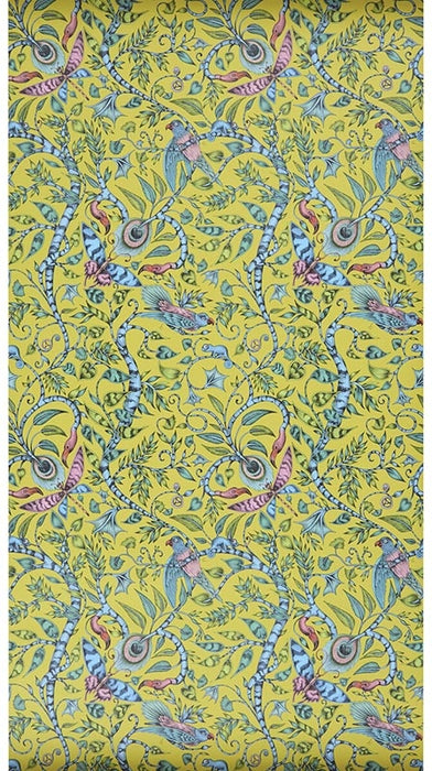 Clarke & Clarke Rousseau Lime Wallpaper W0104/04.CAC.0