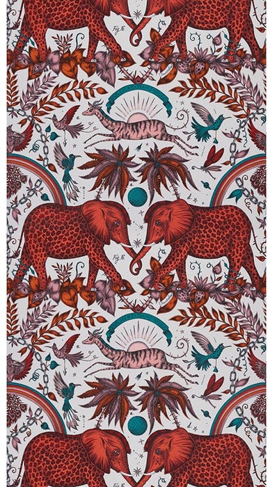 Clarke & Clarke Zambezi Flame Wallpaper W0121/01.CAC.0