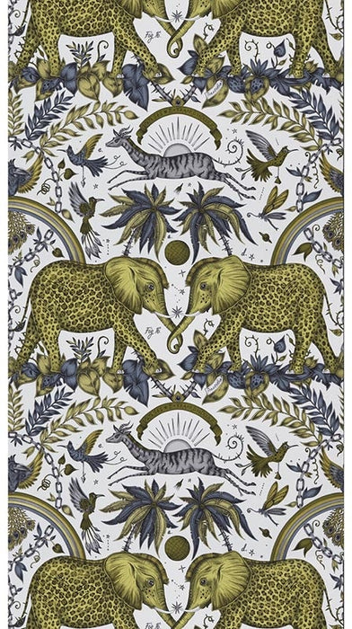 Clarke & Clarke Zambezi Gold Wallpaper W0121/02.CAC.0