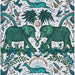 Clarke & Clarke Zambezi Green Wallpaper W0121/03.CAC.0