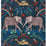 Clarke & Clarke Zambezi Navy Wallpaper W0121/04.CAC.0