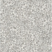Cole & Son Ortensia Black & White Wallpaper 123/9043.CS.0