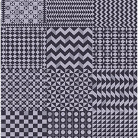 Cole & Son Geometrico Magenta & Ink Wallpaper 123/7033.CS.0