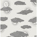 Cole & Son Soli E Nuvole Black White Wallpaper 123/2007.CS.0