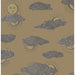 Cole & Son Soli E Nuvole Gold Wallpaper 123/2011.CS.0
