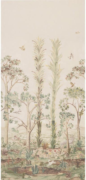 GP & J Baker Tall Trees Printed Panel Sunset Fabric BP11057.3.0