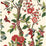 GP & J Baker Eldon Red/Green Wallpaper BW45129.5.0