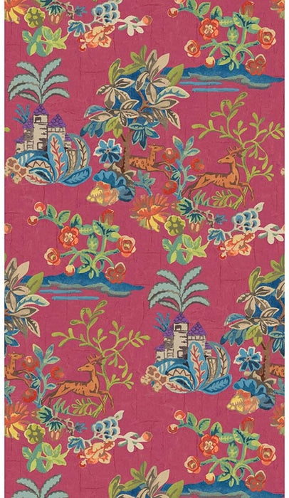 GP & J Baker Knight'S Tale Fuchsia Wallpaper BW45138.4.0