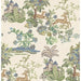 GP & J Baker Knight'S Tale Sage/Blue Wallpaper BW45138.6.0