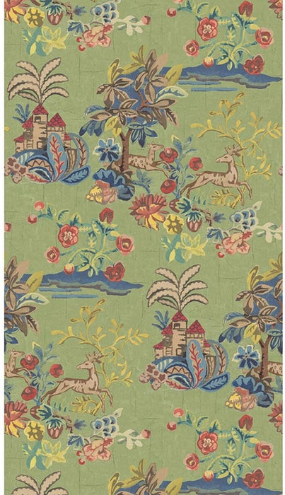 GP & J Baker Knight'S Tale Spring Green Wallpaper BW45138.3.0