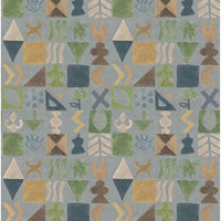 GP & J Baker Potato Print Blue Wallpaper BW45139.6.0