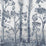 GP & J Baker Tall Trees Delft Blue Wallpaper BW45141.2.0