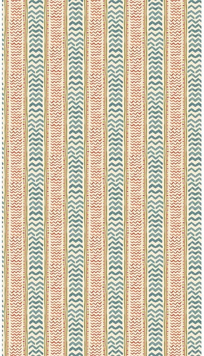 GP & J Baker Wriggle Room Teal/Spice Wallpaper BW45140.5.0