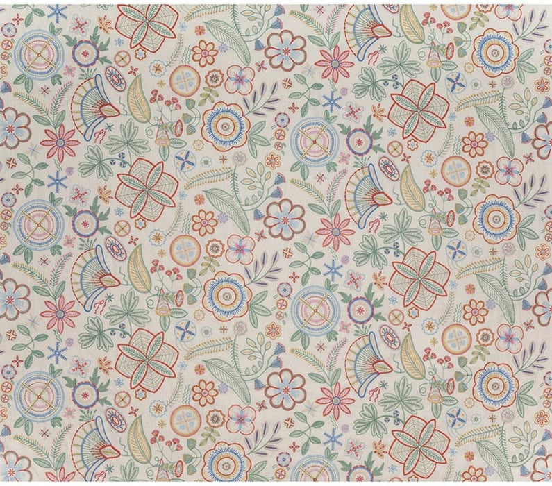 Lee Jofa Eden Coral Green Fabric BFC-3710.312.0