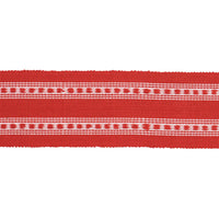 Schumacher Lubeck Tape Red Trim 79114