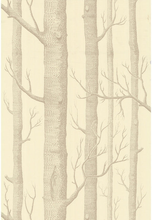 Cole & Son Woods Beige/Cream Wallpaper Sample 69/12148.CS.0