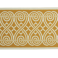 Schumacher Suzette Tape Gold Trim 79132
