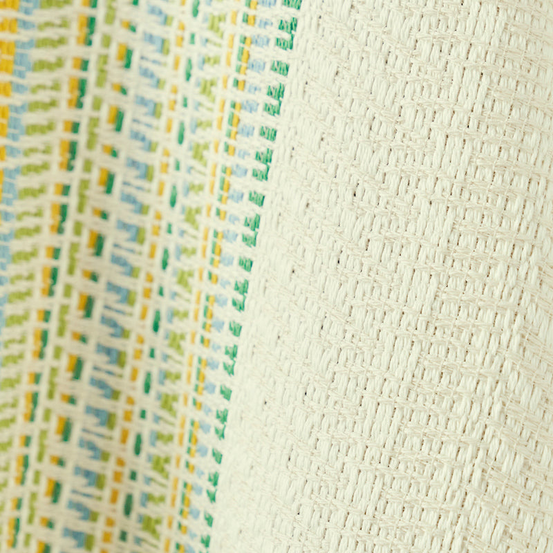 Schumacher Bendita Stripe Indoor/Outdoor Leaf Fabric 79150