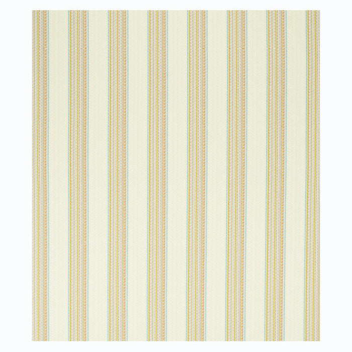 Schumacher Bendita Stripe Indoor/Outdoor Multi Fabric Sample 79151