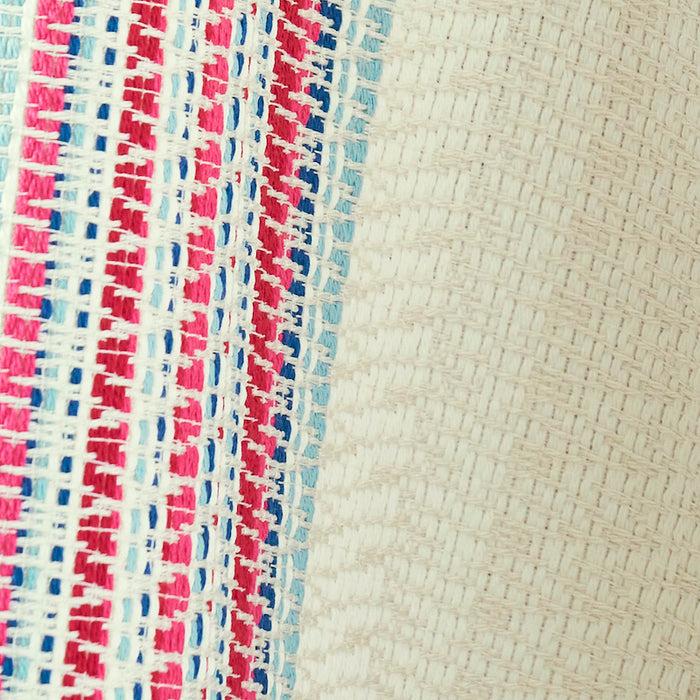 Schumacher Bendita Stripe Indoor/Outdoor Rose Fabric 79152