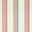 Schumacher Bendita Stripe Indoor/Outdoor Rose Fabric Sample 79152